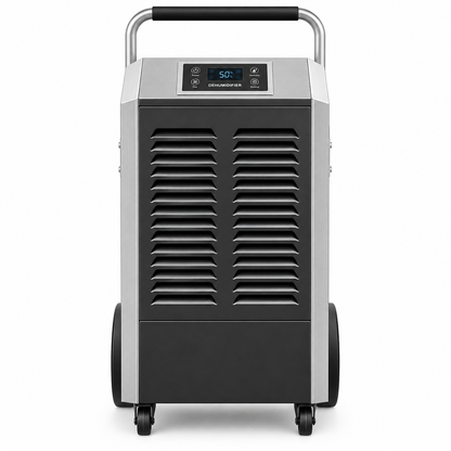 150L/Day 1350W 220V Commercial Industrial Dehumidifier, Metal Housing Automatic Humidity Control System