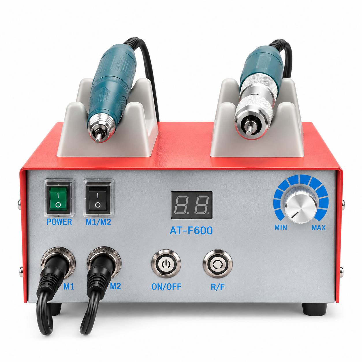 AT-CM-044 A6 90,000 RPM 400W Brushless Micro Motor Polisher Jewelry Drill Engraving Machine With 2.35-6mm Collets And 10-12N.CM Torque