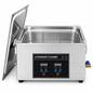 CJ-100S 30L 840W 40kHz AC100-240V Ultrasonic Cleaning Machine, 0-80C Heated SUS304 Stainless Steel Tank