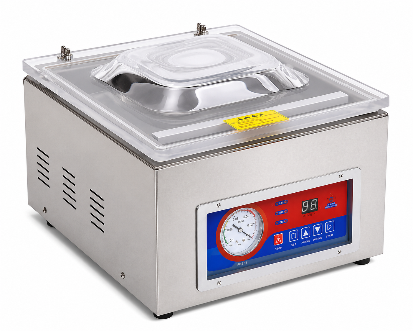 DZ-260C 110V/220V Single Chamber Commercial Vacuum Food Sealer Machine With Electric Operation Automatic Packaging System