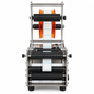FRIENDPACK UPK-ULM-MT-50 ±0.5mm 220V/110V Desktop Round Bottle Labeling Machine, Semi-Automatic Sticker Label Applicator, Stainless Steel Body, 25-50 Bottles/Min
