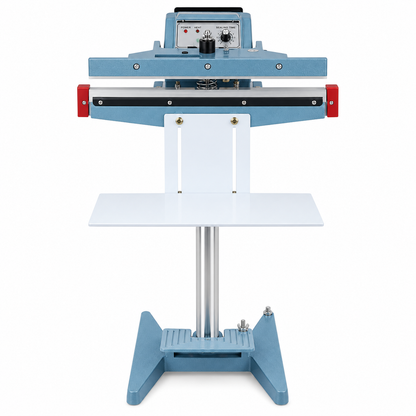 HIPAC PSF-450 450mm 650W AC 110V/220-240V Vertical Pedal Sealing Machine, Semi-Automatic Band Sealer For Stand-Up Pouches And Plastic Bags